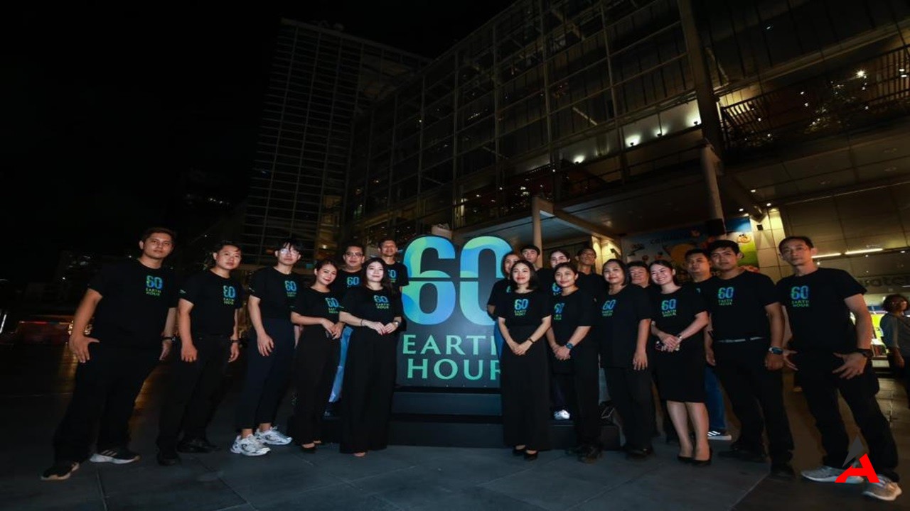 Bangkok Bir Saat Karanlıkta Dünya Saati