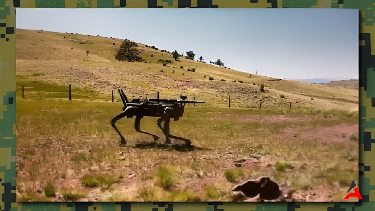 Gerçekten Oldu! Silahlı Robot Köpekler Orduda Görev Almaya Başlıyor!1