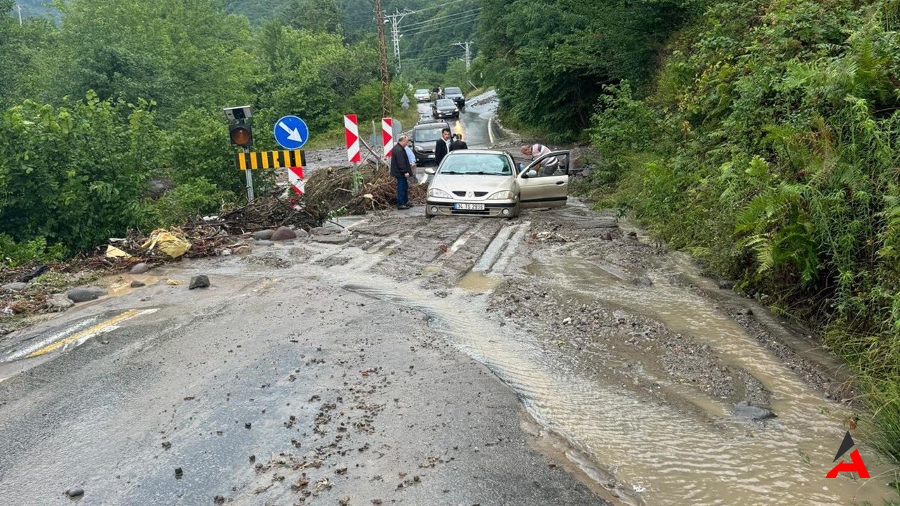 Ordu Çaybaşı'nda Sel Felaketi