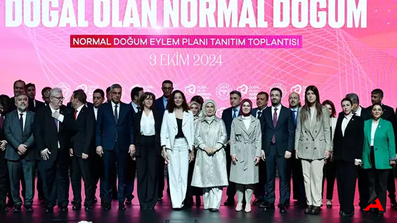 Emine Erdoğan'dan Doğal Doğuma Destek