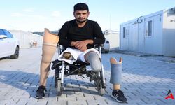 Depremde Bacaklarını Kaybeden Genç, Protez Hayaliyle Yeniden Yürümek İstiyor