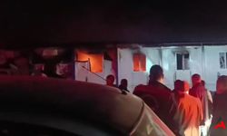 Kahramanmaraş'ta Şantiye Konteynerinde Yangın Alarmı: İtfaiye Seferber Oldu
