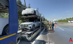 Alevler Arasından Kurtulan 50 Milyonluk Lüks Otomobiller: Anadolu Otoyolu'nda Yangın Paniği!
