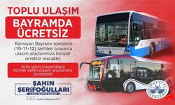 Elazığ'da Bayram Boyunca Ulaşım Ücretsiz!