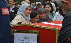 Ankara'da Şehit Düşen Sözleşmeli Er Rıdvan Gürsoy Tavşanlı'da Dualarla Uğurlandı