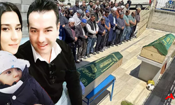 Tekirdağ'da Şenol Şirin'in ailesini öldürdüğü olayın ardından cenazeler toprağa verildi.