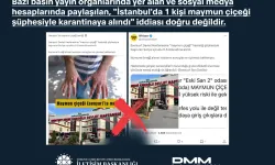 Maymun Çiçeği'nin Türkiye İddiaları Dezenformasyondan İbaret