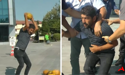 Konya'da Çiftçi İsyanı: Belediye Kavun Satışına Engel Oldu, Çiftçi Ürünlerini Yere Vurdu!