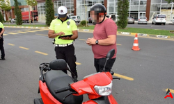 Nevşehir'de Motosiklet Denetiminde 98 Sürücüye Ceza! 4 Motosiklet Trafikten Men Edildi