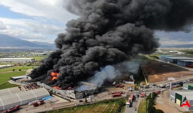 İzmir Kemalpaşa'da Soğuk Hava Deposunda Yangın Felaketi: Alevler Arasında Patlamalar!"