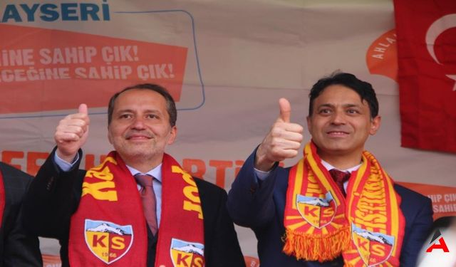 YRP Kayseri'de İddialı 31 Mart'ta Zafer Bizim Diyen Abdullah Özkırış Seçim Zaferine Emin!