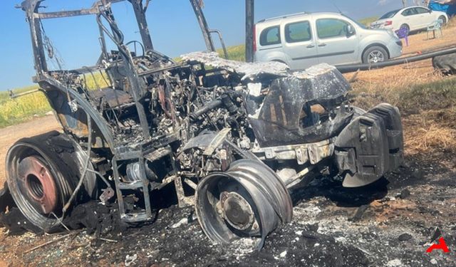 Mardin Kızıltepe'de Tarım Arazisine Yine Saldırı: Araçlar Yakıldı, Bekçi Darp Edildi