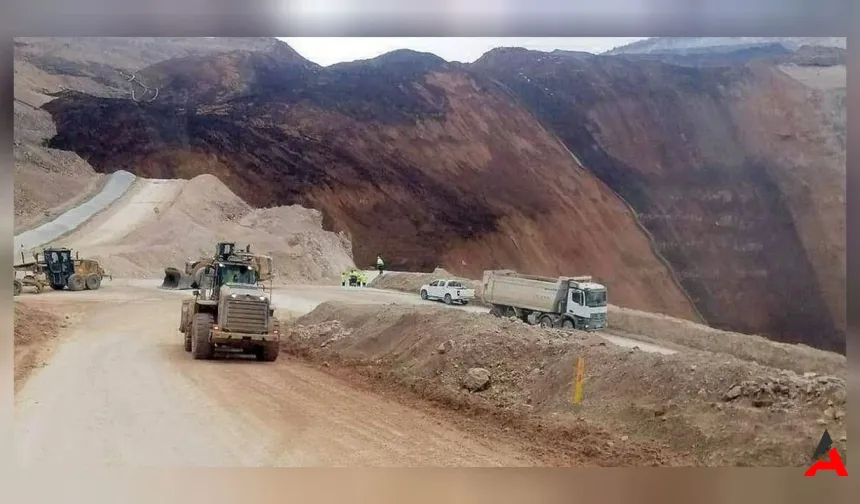 Erzincan'da Maden Felaketi: Çöpler Altın Madeninde Toprak Kayması, İşçiler Mahsur!
