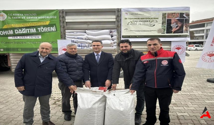 Konya Kulu'da Yeşil Devrim: Sertifikalı Tohumlarla Tarımın Geleceği Şekilleniyor