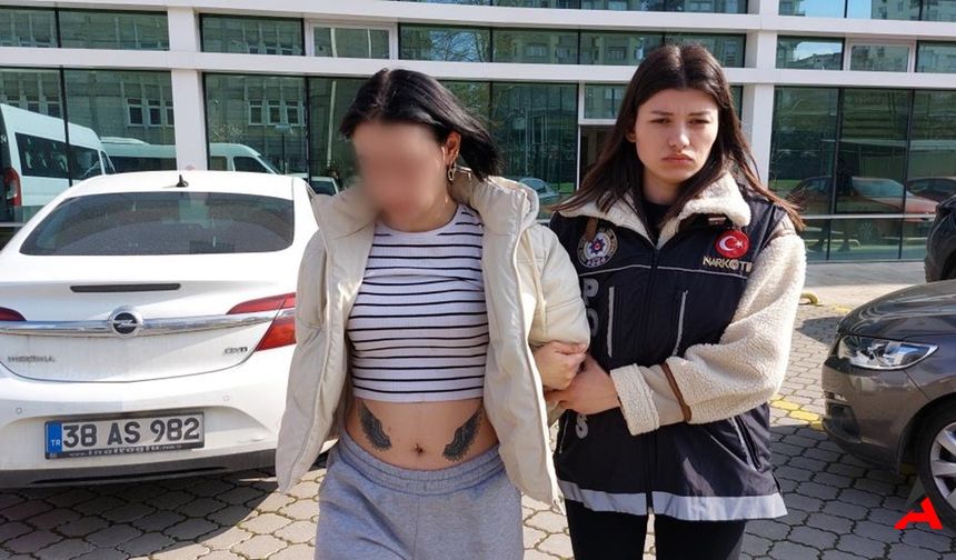 Samsun'da Uyuşturucu Baskını: Genç Kadın Tutuklanarak Cezaevine Gönderildi!