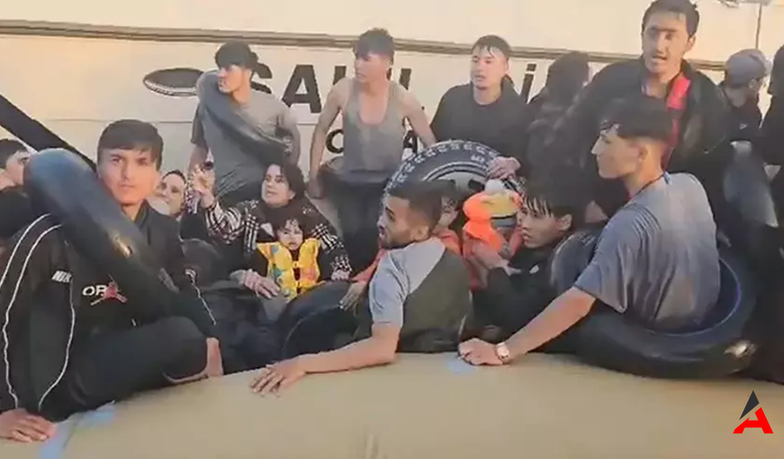 Çanakkale Ayvacık'ta 42 Kaçak Göçmen Yakalandı: 7'si Çocuk
