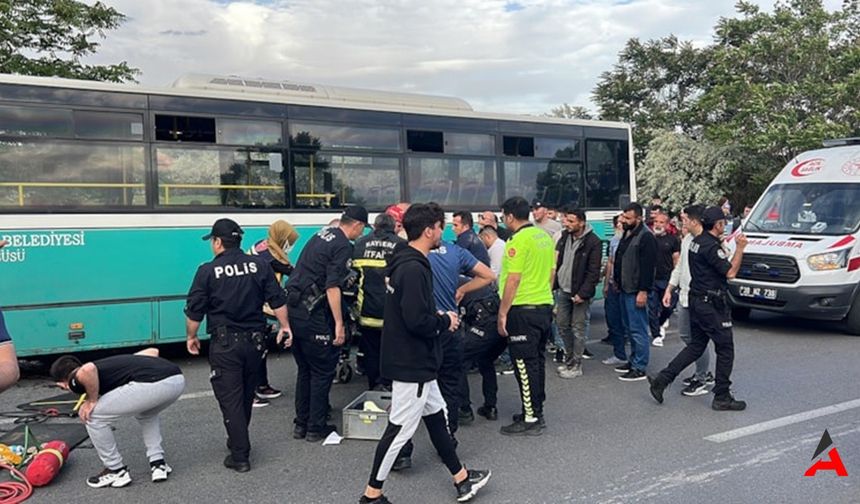 Kayseri'de Korkunç Kaza: Anne ve Oğlu Otobüs Altında Kaldı