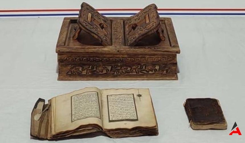 Kocaeli’de Tarihi Keşif: 14. Yüzyıldan Kalma Kur'an ve Eserler Ele Geçirildi